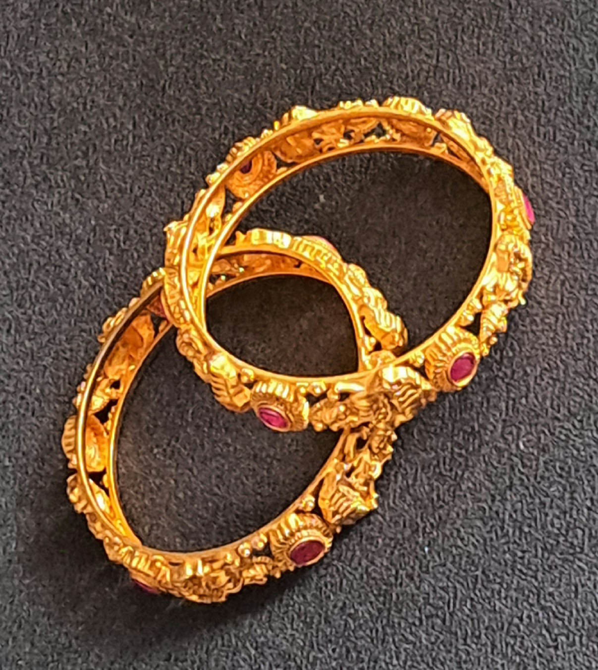 Bangles-1 gram gold