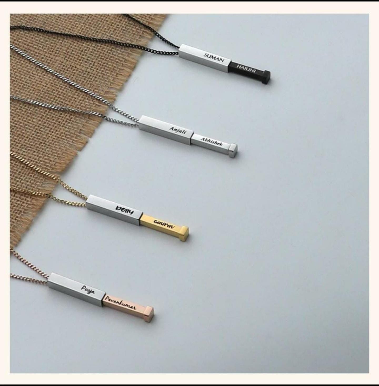 customized hidden bar pendant