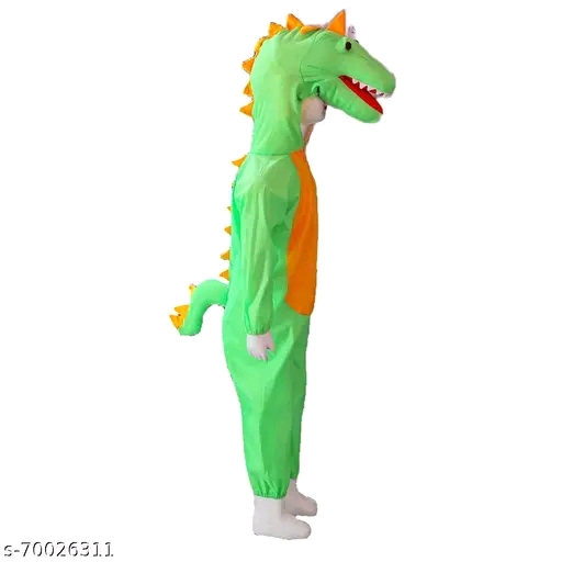 Kids' Dinosaur Full Body Fancy Dress Costume Thumbnail 1